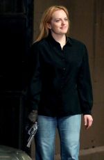 ELISABETH MOSS on the Set of The Old Man and the Gun in New York 06/06/2018