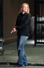 ELISABETH MOSS on the Set of The Old Man and the Gun in New York 06/06/2018