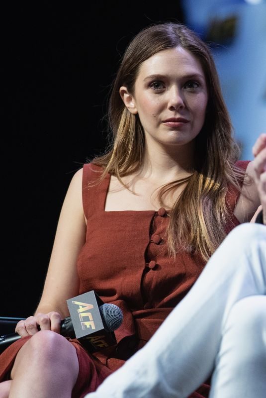 ELIZABETH OLSEN at Ace Comic-con at Wamu Theater in Seattle 06/23/2018