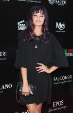ELLA PURNELL at Filming Italy Sardegna Festival Dinner in Cagliari 06/19/2018