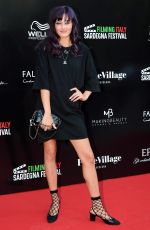 ELLA PURNELL at Filming Italy Sardegna Festival Dinner in Cagliari 06/19/2018