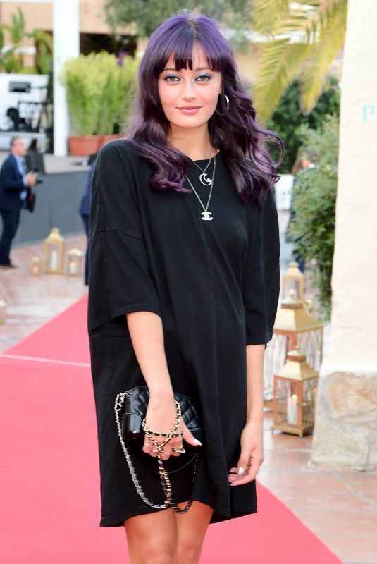 ELLA PURNELL at Filming Italy Sardegna Festival Dinner in Cagliari 06/19/2018