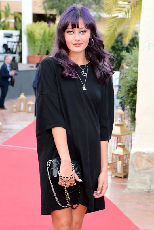ELLA PURNELL at Filming Italy Sardegna Festival Dinner in Cagliari 06/19/2018