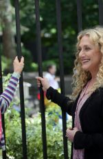ELLIE KEMPER and BUSY PHILIPPS on the Set of Unbreakable Kimmy Schmidt 06/16/2018