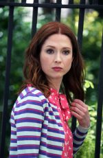 ELLIE KEMPER and BUSY PHILIPPS on the Set of Unbreakable Kimmy Schmidt 06/16/2018