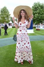 ELODIE FONTAN at Prix de DIane Longines 2018 in Chantilly 06/17/2018