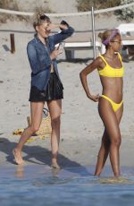 ELSA HOSK and OLIVIA CULPO Out in Formentera 06/26/2018