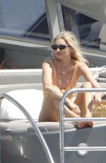 ELSA HOSK in Swimsuit at a Yach in Formentera 06/26/2018