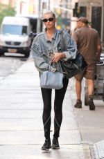 ELSA HOSK Out in New York 06/11/2018