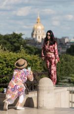 EMERAUDE TOUBIA Out and About in Paris 06/18/2018