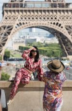 EMERAUDE TOUBIA Out and About in Paris 06/18/2018