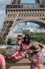 EMERAUDE TOUBIA Out and About in Paris 06/18/2018