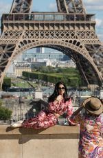 EMERAUDE TOUBIA Out and About in Paris 06/18/2018