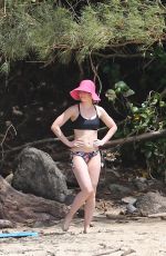 EMILY BLUNT in Bikini at a Beach in Hawaii 06/01/2018