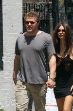 EMILY RATAJKOWSKI and Sebastian Bear-McClard Out on Little Italy in New York 06/09/2018