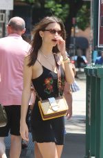 EMILY RATAJKOWSKI and Sebastian Bear-McClard Out on Little Italy in New York 06/09/2018