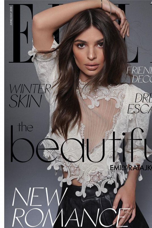 EMILY RATAJKOWSKI in Elle Magazine, Australia June/July 2018