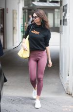 EMILY RATAJKOWSKI Leaves Pin Up Studio in Paris 06/01/2018