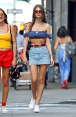 EMILY RATAJKOWSKI Out Shopping in New York 06/20/2018