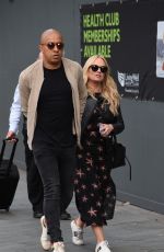 EMMA BUNTON and Jade Jones Out in Manchester 06/10/2018
