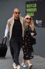 EMMA BUNTON and Jade Jones Out in Manchester 06/10/2018