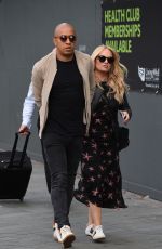 EMMA BUNTON and Jade Jones Out in Manchester 06/10/2018