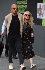 EMMA BUNTON and Jade Jones Out in Manchester 06/10/2018
