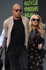 EMMA BUNTON and Jade Jones Out in Manchester 06/10/2018