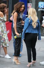 EMMA BUNTON Arrives at Global Radio in London 05/31/2018