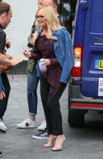 EMMA BUNTON Arrives at Global Radio in London 05/31/2018