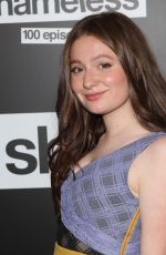 EMMA KENNEY at Shameless 100th Episode Celebration in Los Angeles 06/09/2018