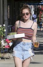 EMMA KENNEY Out for Lunch to Go in Los Angeles 06/13/2018