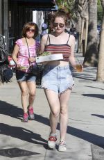 EMMA KENNEY Out for Lunch to Go in Los Angeles 06/13/2018