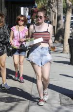 EMMA KENNEY Out for Lunch to Go in Los Angeles 06/13/2018