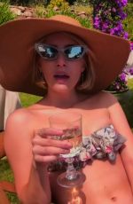 EMMA ROBERTS in Bikini in Saint-tropez 06/30/2018 Instagram Pictures