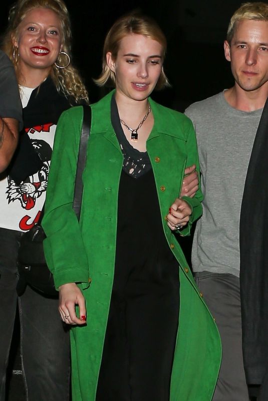 EMMA ROBERTS Night Out in Hollywood 06/15/2018