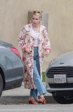 EMMA ROBERTS Out in Los Angeles 06/16/2018