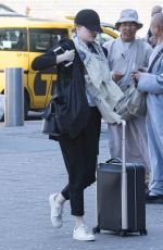 EMMA STONE at a Train Station in New York 06/14/2018