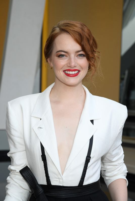 EMMA STONE at LVMH Prize 2018 Edition at Fondation Louis Vuitton in Paris 06/06/2018