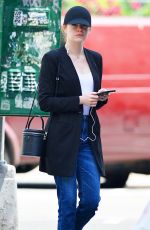 EMMA STONE Out and About in New York 06/11/2018