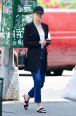 EMMA STONE Out and About in New York 06/11/2018