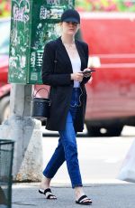 EMMA STONE Out and About in New York 06/11/2018