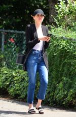 EMMA STONE Out and About in New York 06/11/2018