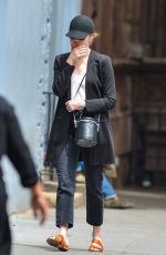 EMMA STONE Out and About in New York 06/26/2018