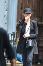 EMMA STONE Out and About in New York 06/26/2018