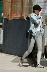 EMMA STONE Out in New York 06/09/2018