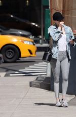 EMMA STONE Out in New York 06/09/2018
