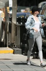 EMMA STONE Out in New York 06/09/2018