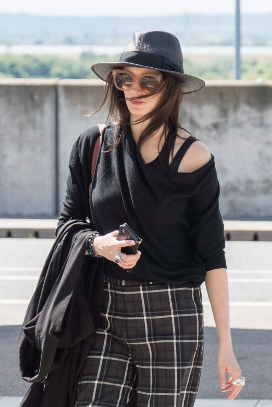 EVA GREEN at Heathrow Airport in London 06/25/2018