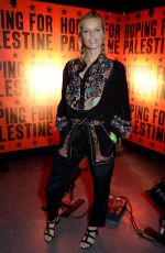 EVA HERZIGOVA at Hoping for Palestine 2018 in London 06/04/2018